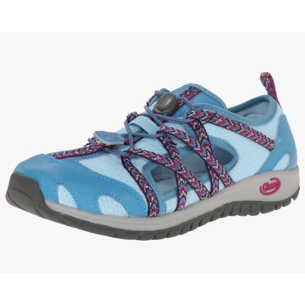 Chaco Outcross Evo Water Shoes Kids Junior Sz 6 Blue Hiking Performance Footwear